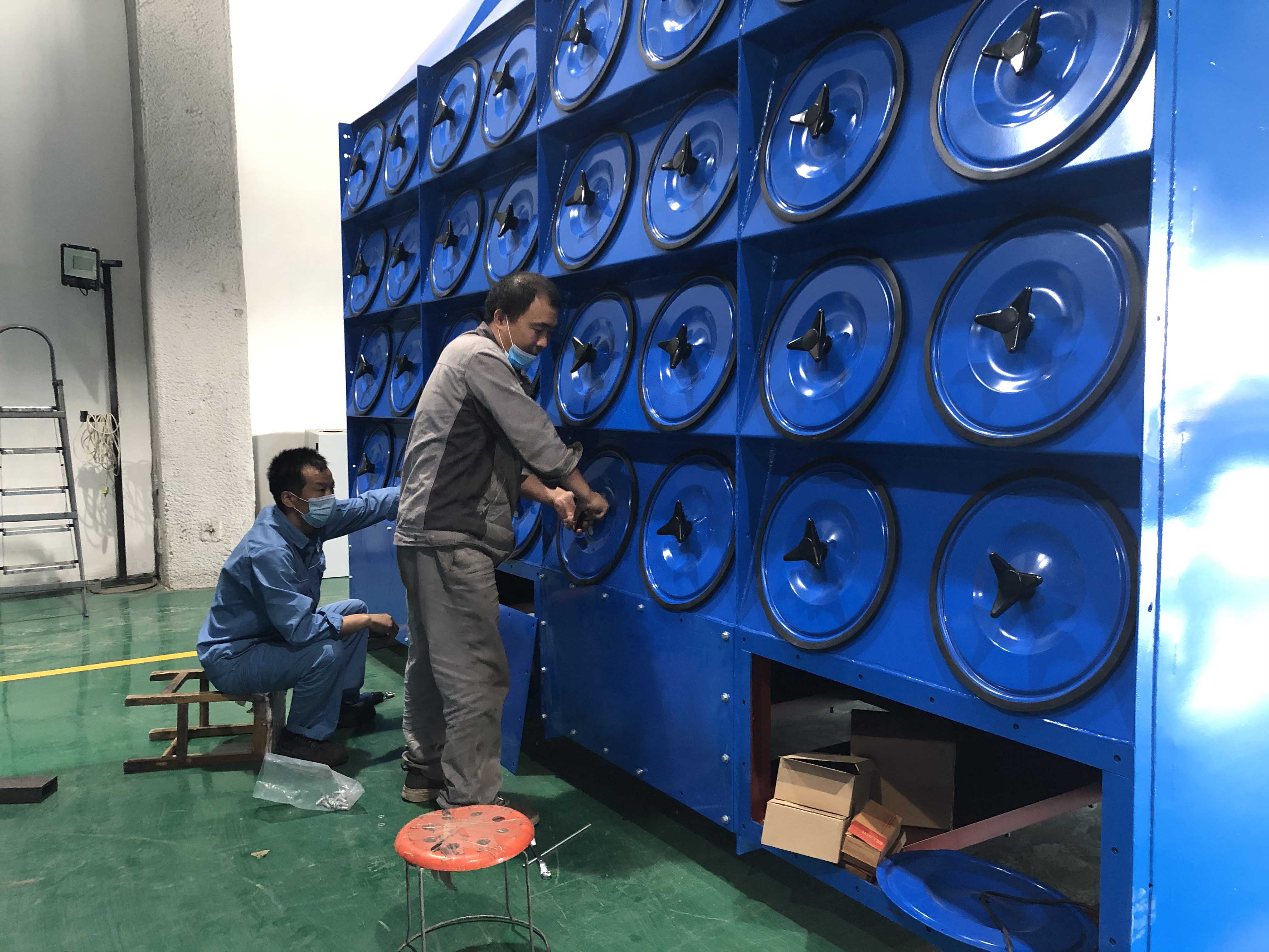 河北某機(jī)械加工廠空氣除塵項目